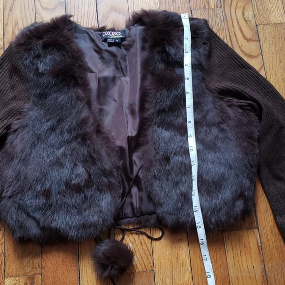 XOXO 100%Rabbit Fur sweater - Picture 9 of 9